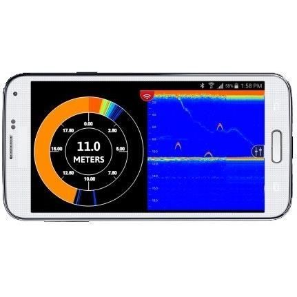 LOWRANCE FishHunter Pro Sondeur sans fil pour smartphone - 2D - Bathy