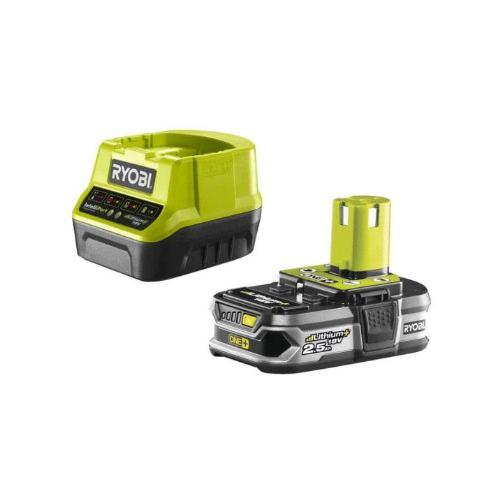 RYOBI Charger + 1 battery 18 V 2.5 Ah