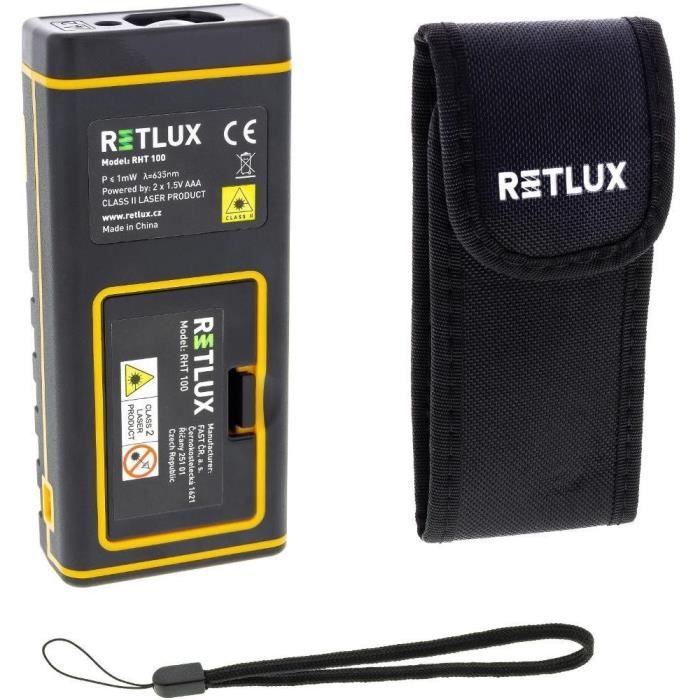 Image secondaire de Télémetre laser 40m - RETLUX - RHT 100
