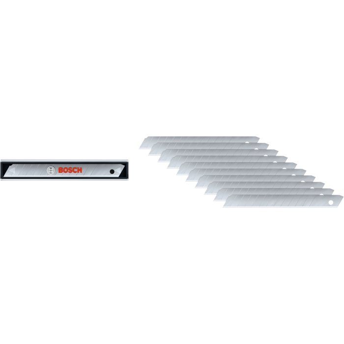 Image secondaire de Pack de 10 Lames Sectionnables Bosch 9 mm pour Cutter