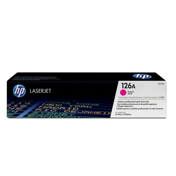 HP TONER 126A (CE313A) magenta - cartuccia originale per stampanti HP LaserJet CP1025/LaserJet 100 MFP M175/LaserJet 200 MFP