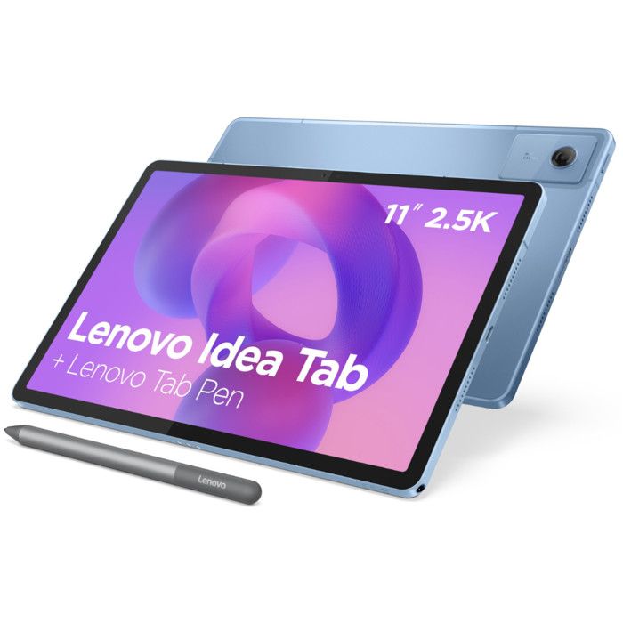 Tablette tactile LENOVO Idea Tab - 11 2,5K IPS - 4 Go RAM - Stockage 128 Go - Bleu + Stylet