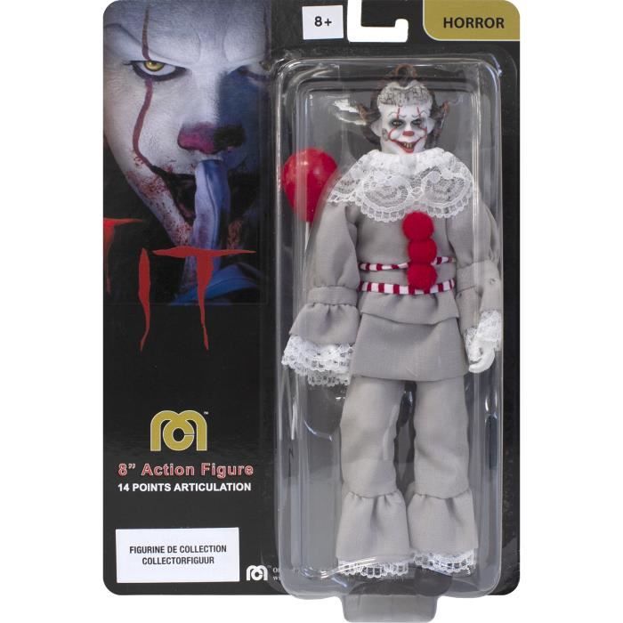 Mego Collector - Ça 2 - Grippe-Sou - Figurines Classiques de l'horreur - Des 8 ans - Lansay
