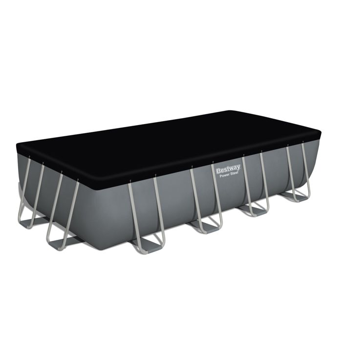 Image secondaire de Piscine Hors-sol Rectangulaire Bestway Power Steel 549x274 cm avec Épurateur et Échelle