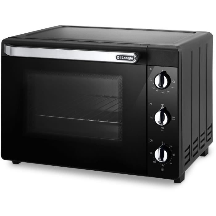 Mini-four Chaleur Tournante DELONGHI 40L Noir