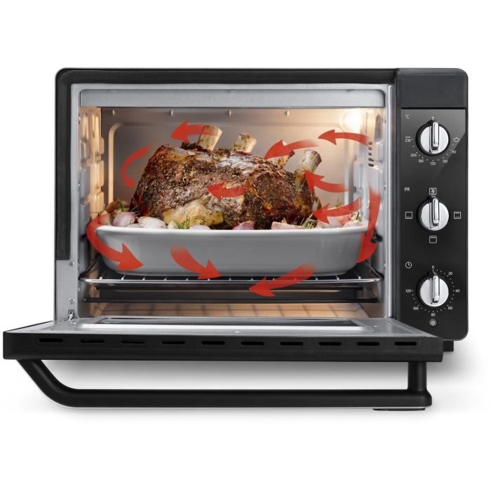 Image secondaire de Mini-four Chaleur Tournante DELONGHI 40L Noir