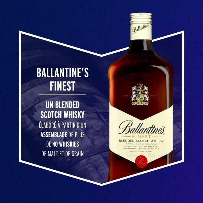 Image secondaire de Ballantine's - Finest Whisky Ecossais - 40,0% Vol. - 300cl