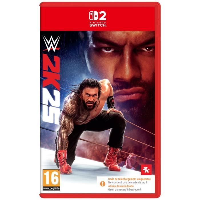 WWE 2K25 � Jeu Nintendo Switch 2