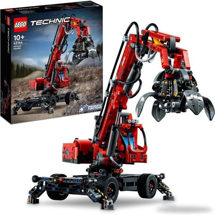 Lego Technic 42144 Gru Per La Movimentazione Dei Materiali Giocattolo Educativo Per La Costruzione Di Edifici