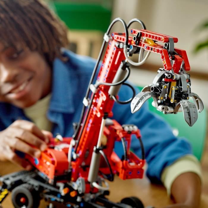 Lego Technic 42144 Gru Per La Movimentazione Dei Materiali Giocattolo Educativo Per La Costruzione Di Edifici