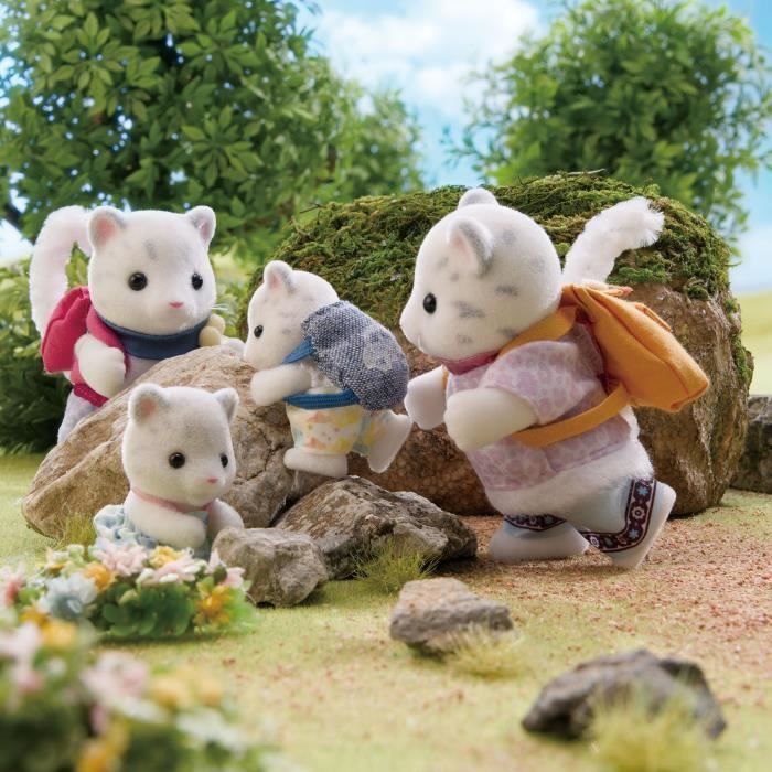 Image secondaire de Mini-figurines - SYLVANIAN FAMILIES - La famille Panthere des neiges - Des 3 ans