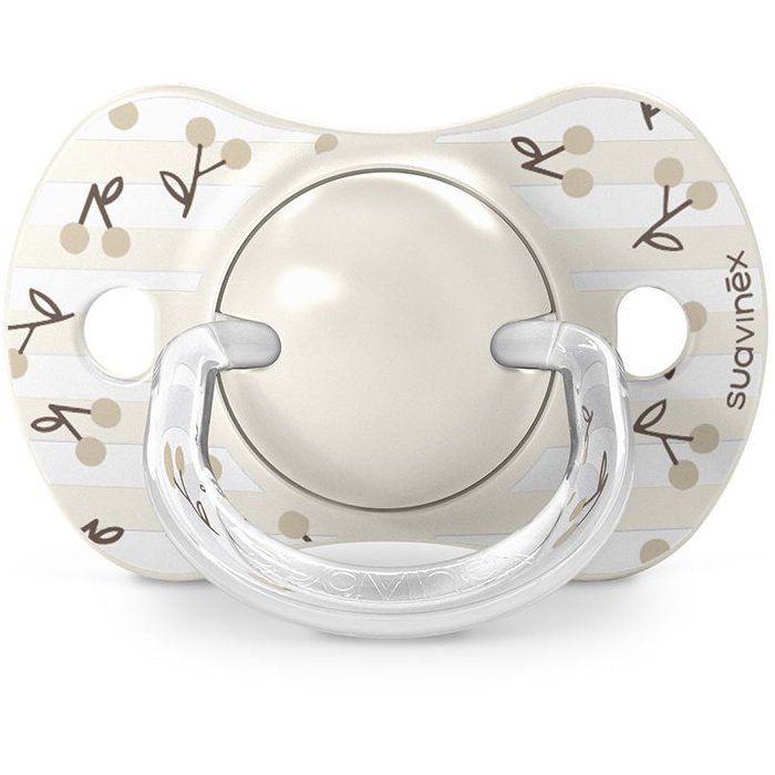 Image secondaire de Lot de 2 sucettes symétriques Birdies - SUAVINEX - 0 à 6 mois - Beige