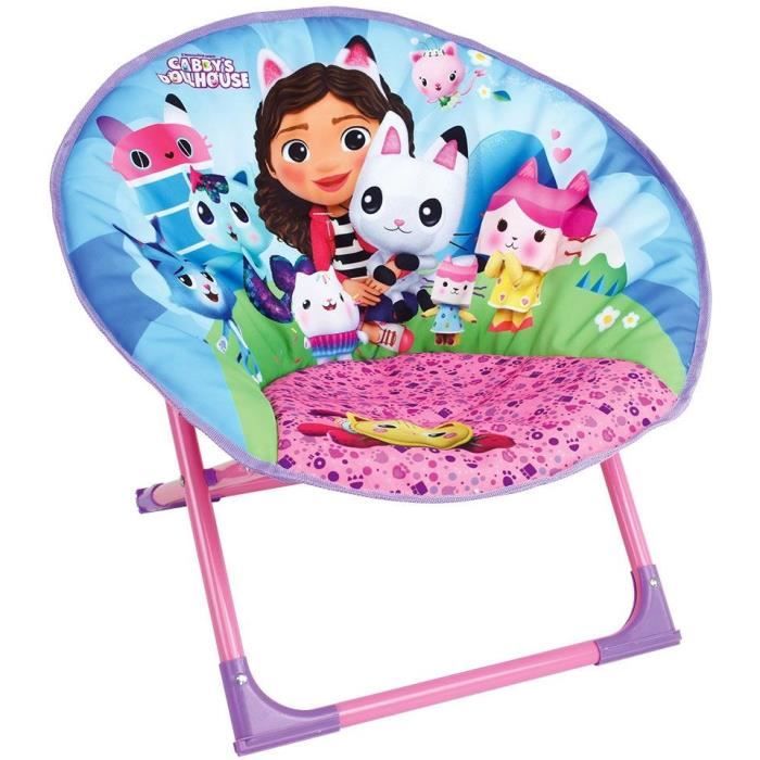 GABBY AND THE MAGIC HOUSE - Folding moon chair for children h.47 x w.54 x d.42 cm