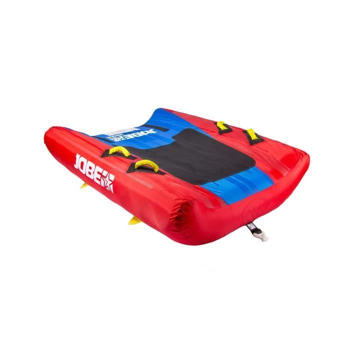 JOBE Bouée tractée Wingman Towable - 1 personne - Noir et rouge