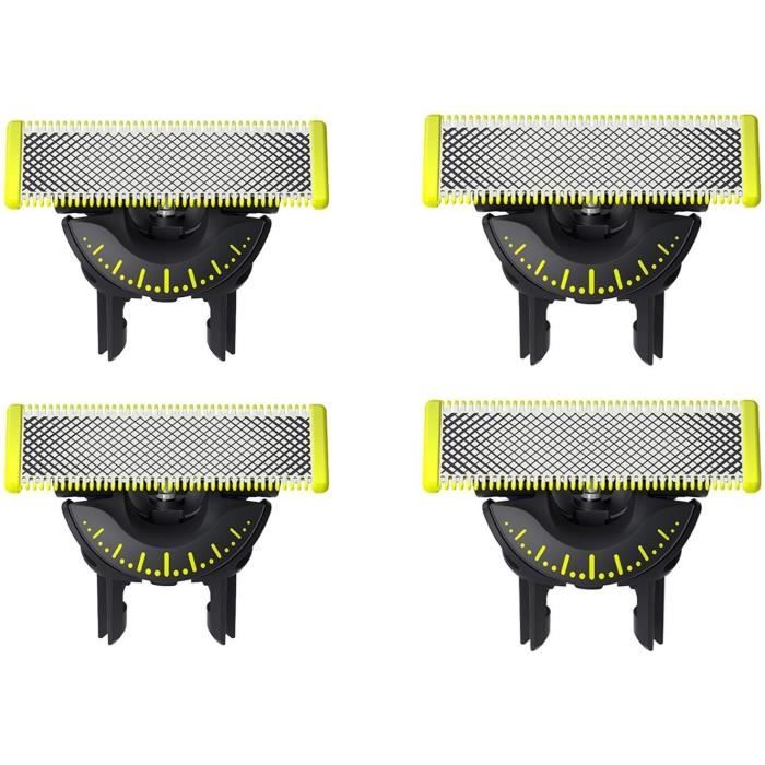 Testina rasoio - PHILIPS One Blade - Confezione da 4 lamette di ricambio 360 – QP440/50