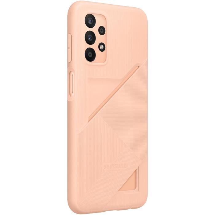 SAMSUNG Coque porte-carte intégré Galaxy A23 Peche