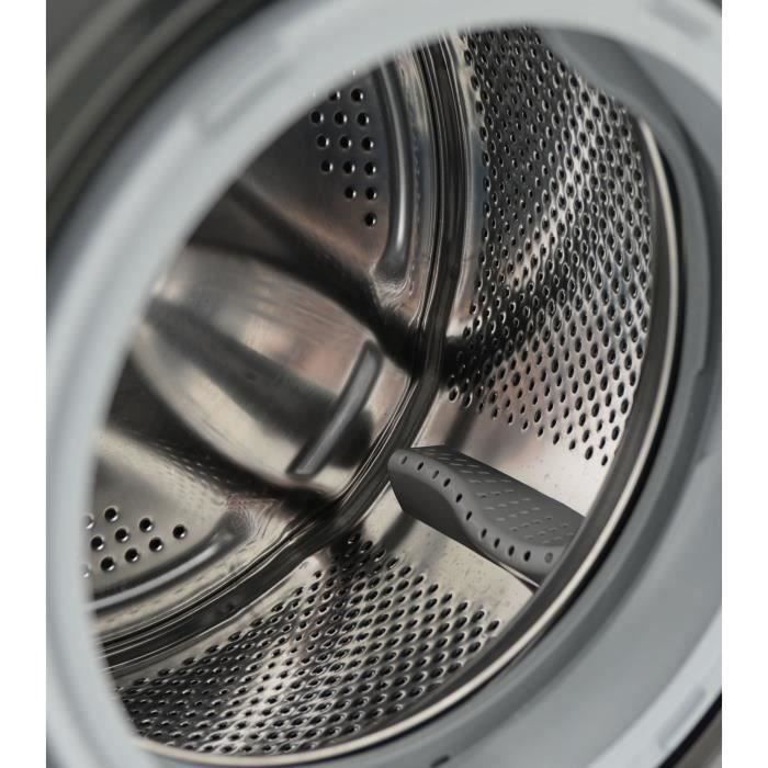 Lave-linge hublot OCEANIC OCEALL714B - 7 kg - Largeur 59,7 cm - 1400 tours/min - Noir