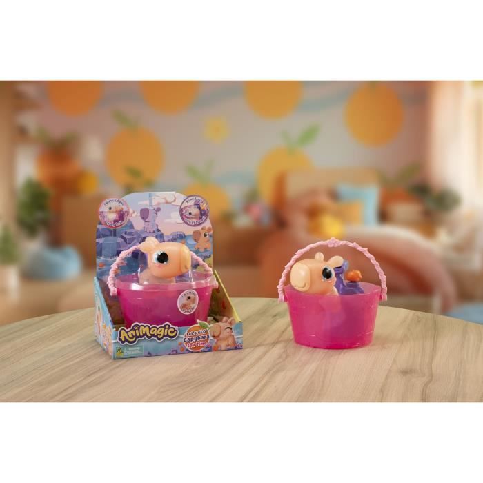 Image secondaire de Animagic - GOLIATH - Let's Glo Capybara Spa Time - Animal interactif - Marron
