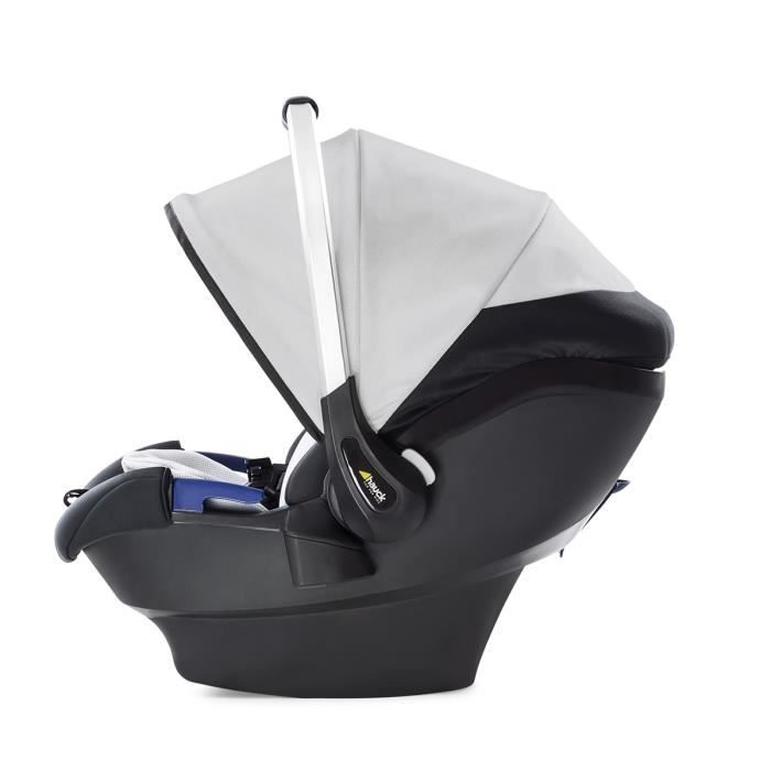 HAUCK iPro Baby Siege Auto Cosi i-Size de la Naissance a 13 kg, Compatible avec Base Isofix - lunar