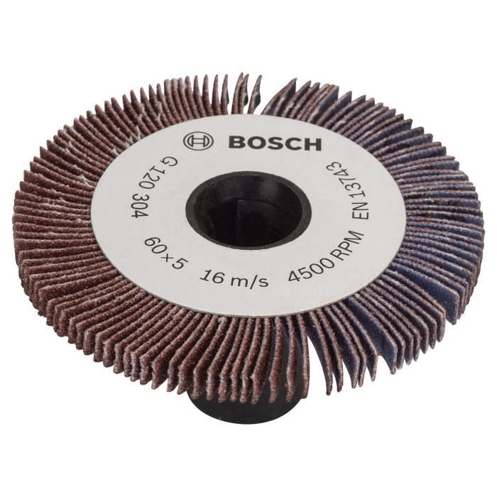 Accessoires PRR / TEXORO Bosch - Rouleau a lamelles 5mm Grain 120