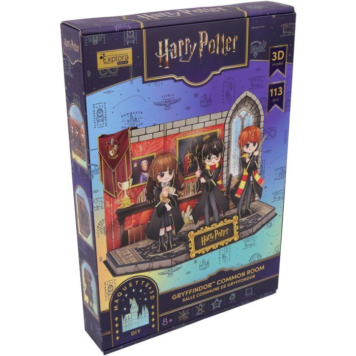 Image secondaire de Puzzle 3D Salle Commune Gryffondor - Harry Potter - 127 pièces