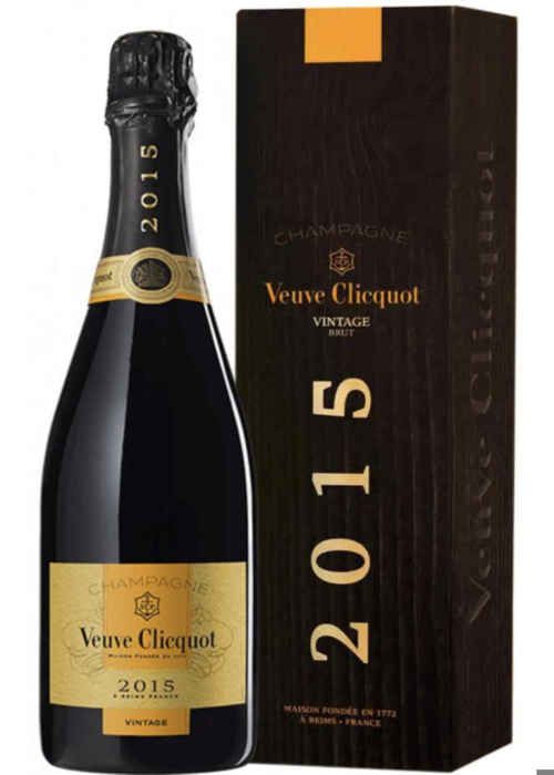 Champagne Veuve Clicquot Vintage 2015 en Etui - 75 cl