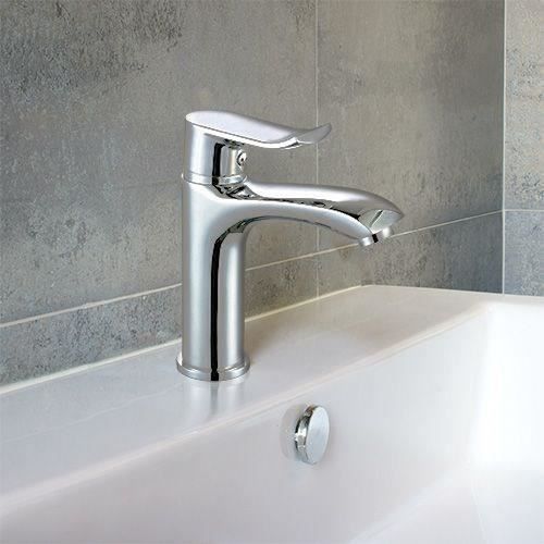 Image secondaire de Mitigeur de lavabo - EDOUARD ROUSSEAU - Rangoon - Aérateur réducteur de débit - Cartouche céramique Ø 35 mm - Chromé