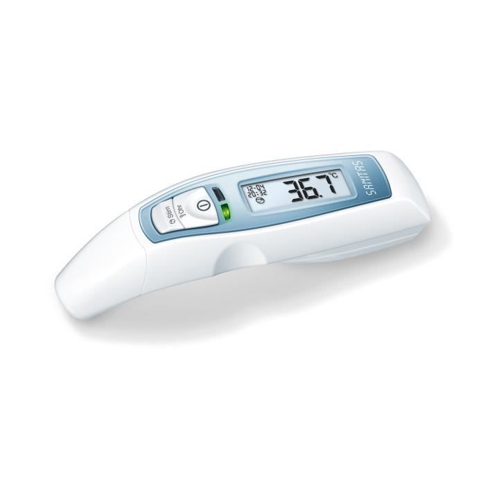 Sanitas Thermometre multifonction 6 en 1 SFT 65 Blanc