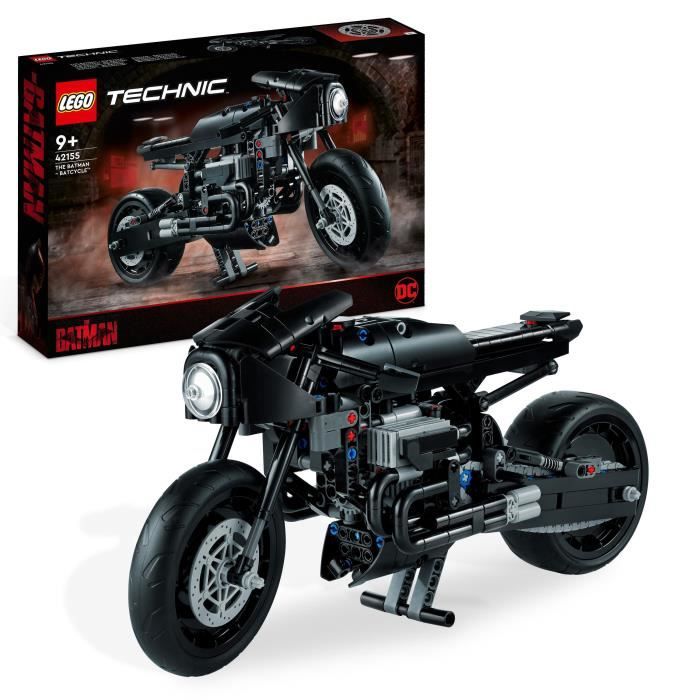 LEGO Technic 42155 Le Batcycle de Batman, Construction de Maquette, Jouet de Moto, Collection