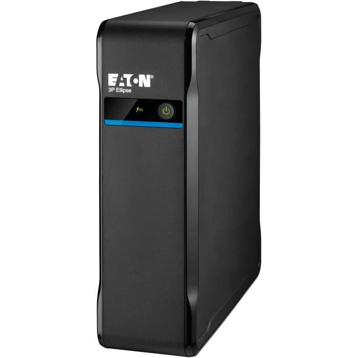 Onduleur - EATON - 3P Ellipse 3P700F - Pour PC pro ou terminal point de vente - Protection parafoudre - 700VA - 420W