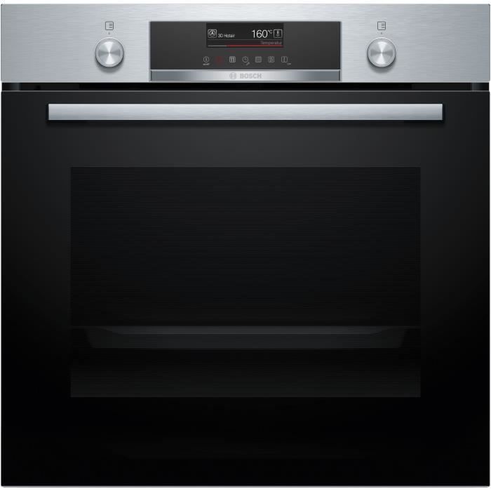 Four Bosch SER6 HBG579BS3F Inox avec Pyrolyse et Softclose