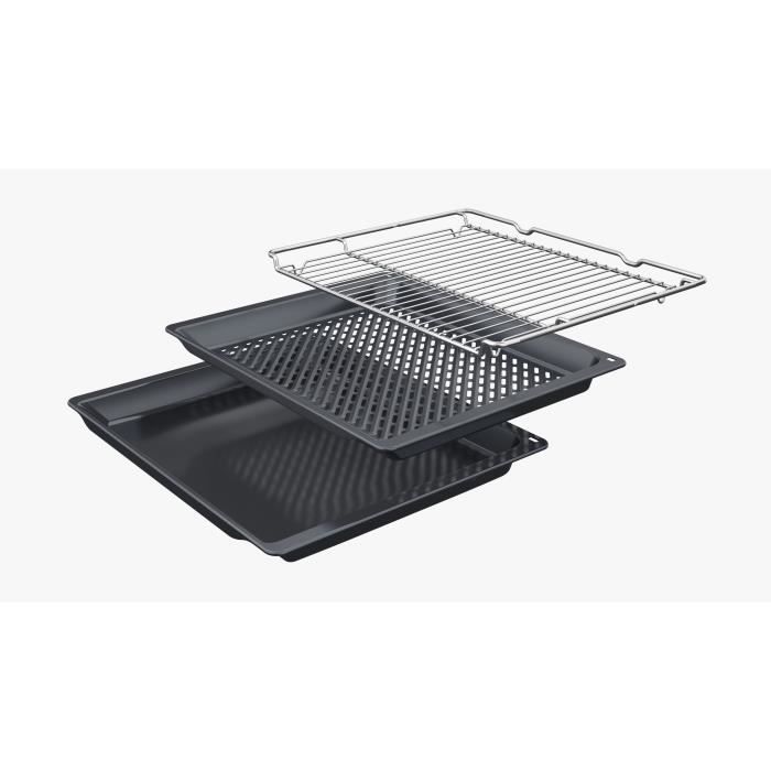 Image secondaire de Four Bosch SER6 HBG579BS3F Inox avec Pyrolyse et Softclose