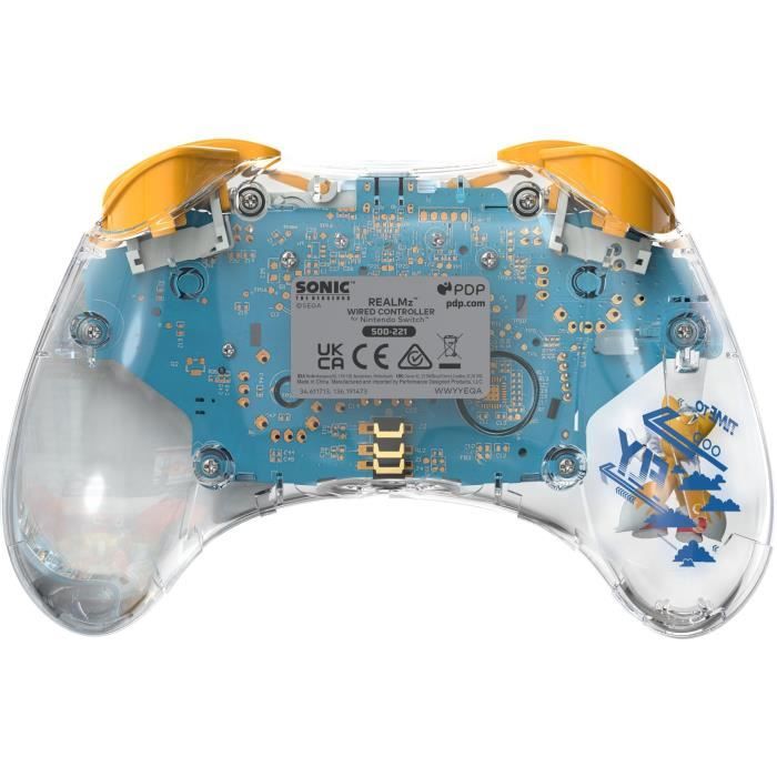Image secondaire de Manette filaire pour Nintendo Switch™ - PDP - Realmz Tails - Éclairage LED