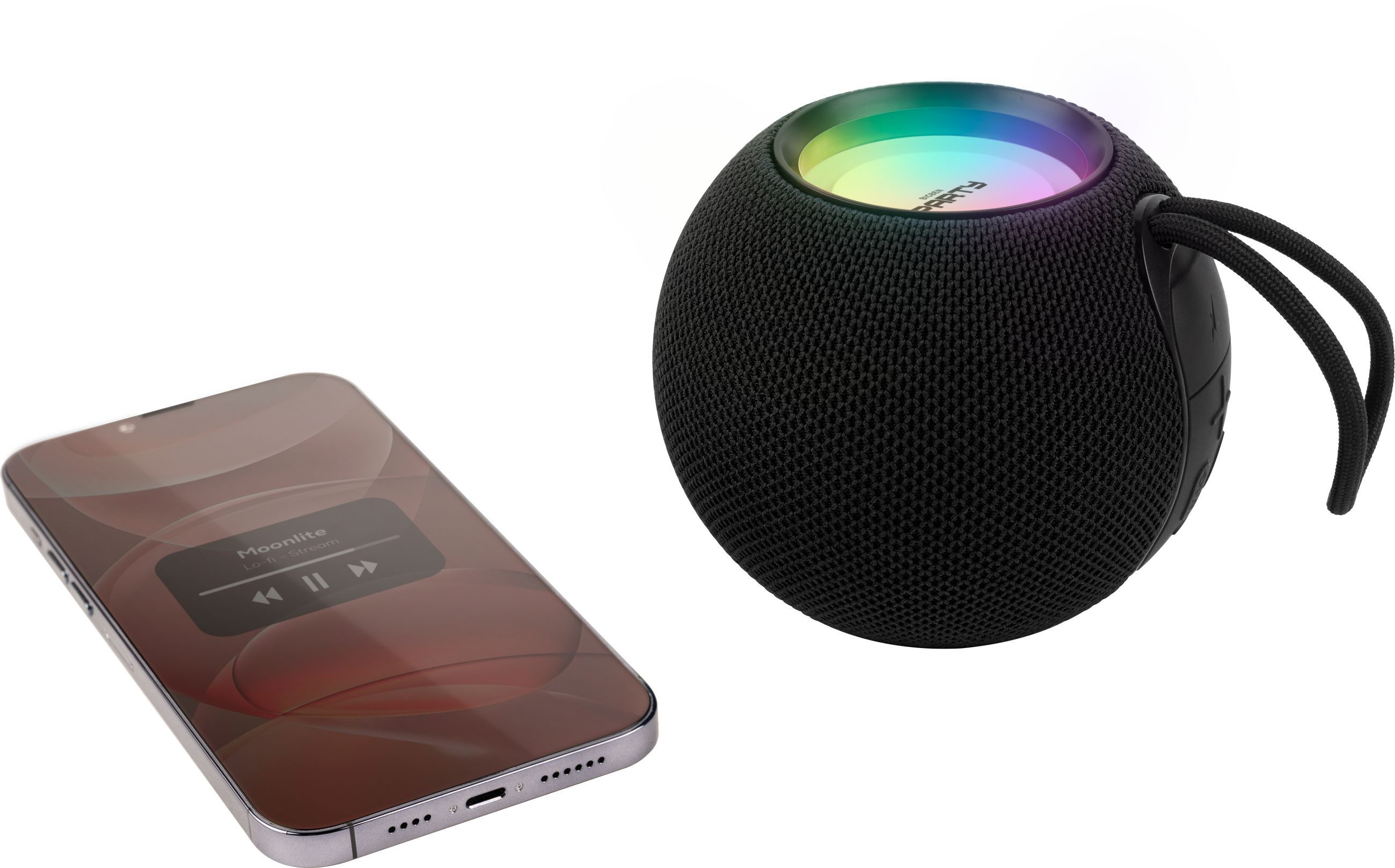 Image secondaire de Enceinte bluetooth lumineuse - BIGBEN PARTY - Noir