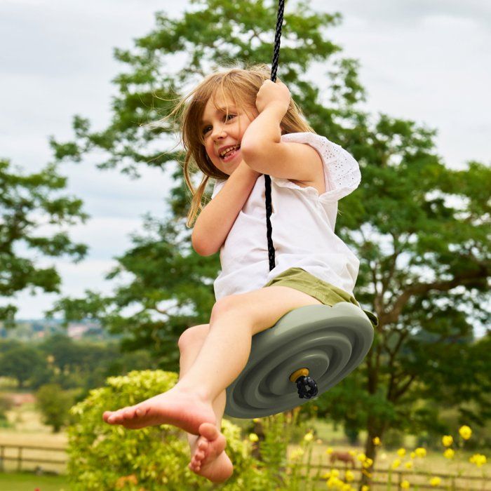 Image secondaire de Balançoire Ronde TP Toys avec Rotation 360° - Kaki
