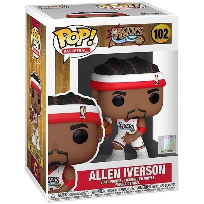 Figurine Funko Pop! NBA : Legends - Allen Iverson?? (Sixers Home)