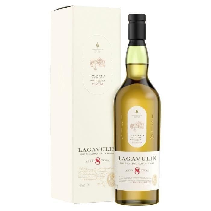 Lagavulin - 8 ans - Edition Limit�e - 200e Anniversaire - Single Malt Scotch Whisky - 48.0% Vol. - 70cl