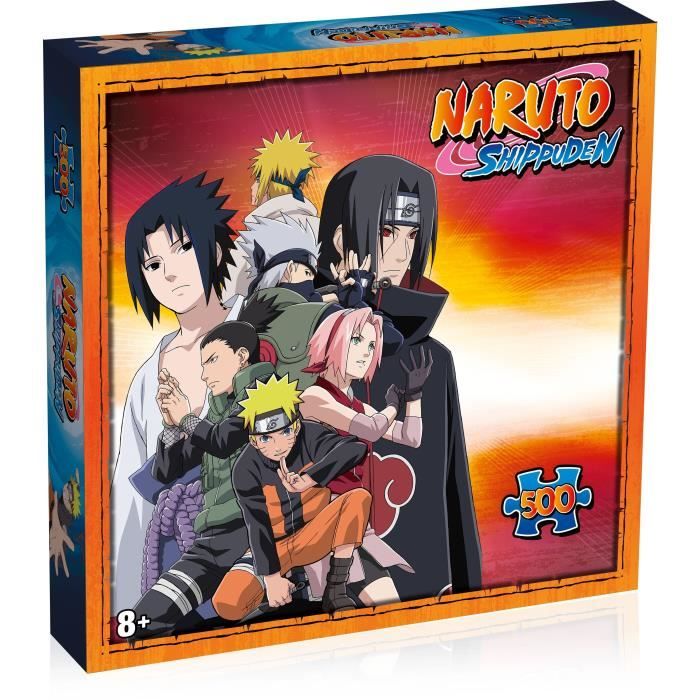 Puzzle Naruto Shippuden Ninjas di Konoha 500 pezzi - MOSSE VINCENTI
