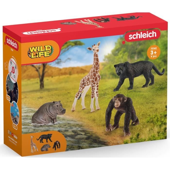 SCHLEICH - Kit de base Wild Life - 72162 - Gamme Wild Life