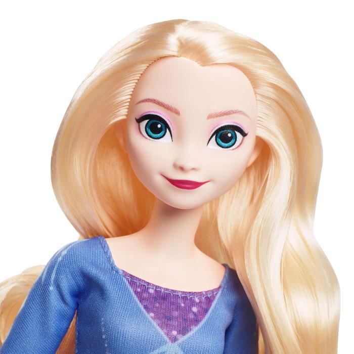 Image secondaire de DISNEY La Reine des neiges Elsa Voiture tirée par des chevaux et poupée de jeu, pour filles 3+ MATTEL