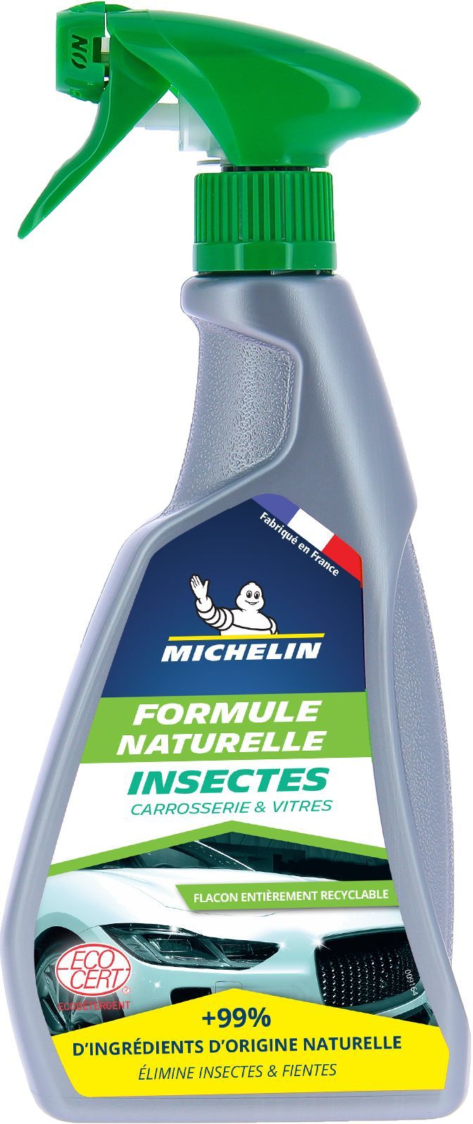 Nettoyant Naturel MICHELIN pour Insectes - Pulvérisateur 500ml
