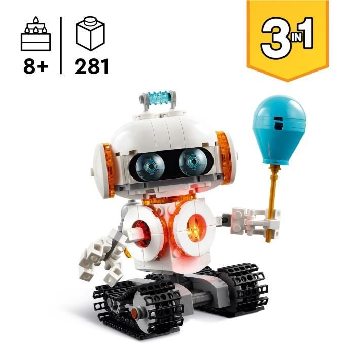 Image secondaire de LEGO Creator 31164 3-en-1 Le robot de l'espace - Jeu de construction pour garçon des 8 ans