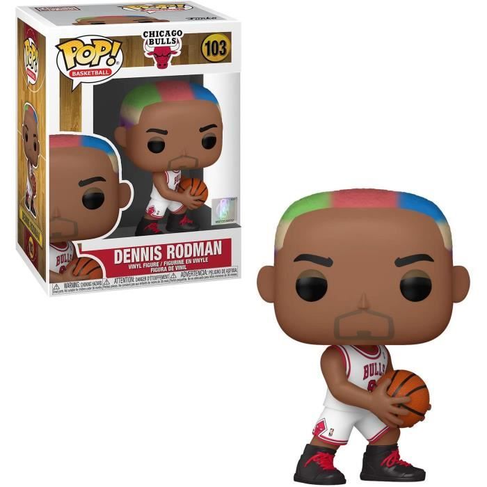 Figurine Funko Pop! NBA : Legends - Dennis Rodman?? (Bulls Home)