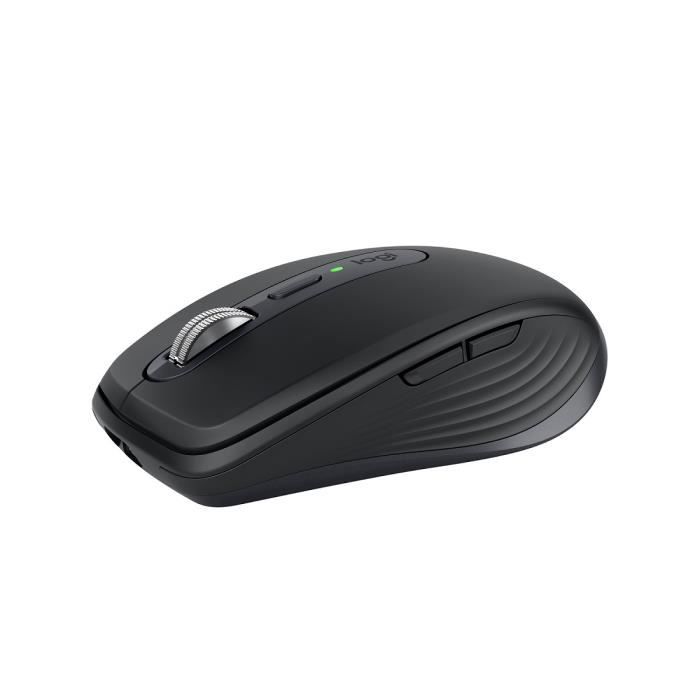 Mouse wireless - LOGITECH - MX Anywhere 3S - Bluetooth - Clic silenziosi - 6 pulsanti - Grafite