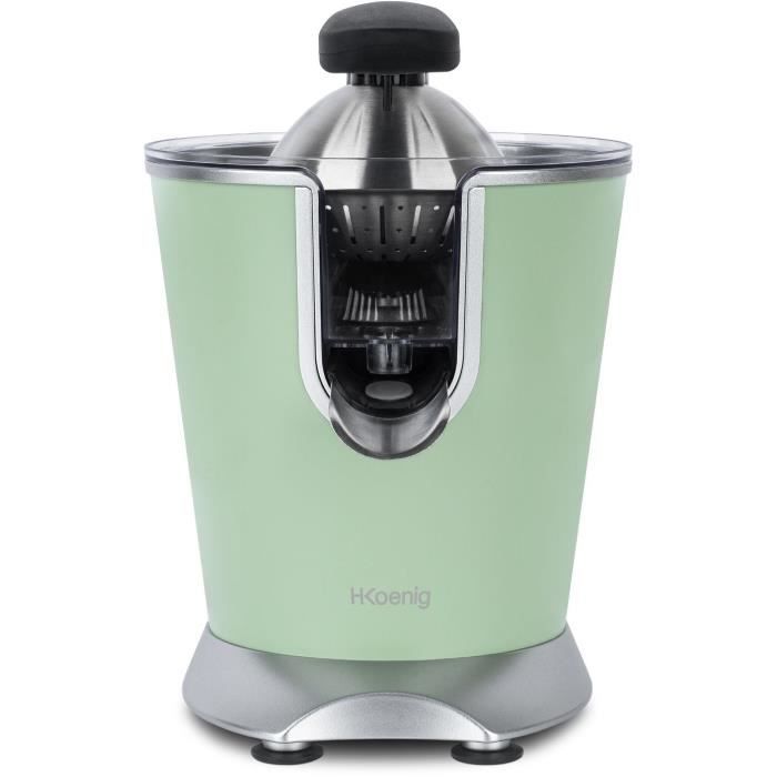 H.KoeNIG/AGR88 - Spremiagrumi - Potenza: 160W - Silenzioso - Sistema antigoccia - Corpo in acciaio inox - Senza BPA