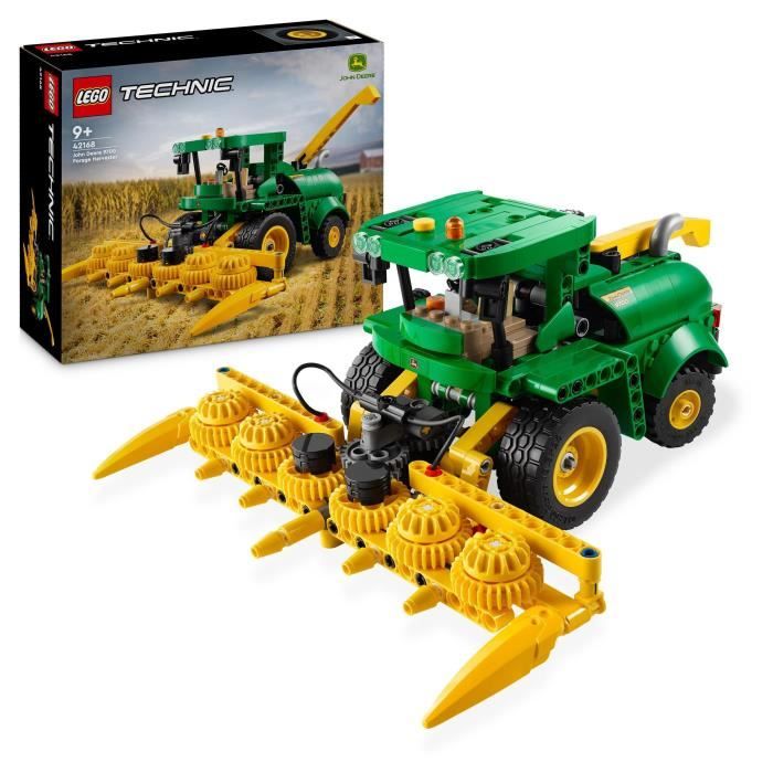 LEGO 42168 Technic John Deere 9700 Cosechadora Perforadora, Tractor Agr�cola de Juguete, Regalo para Ni�os a Partir de 9 A�os