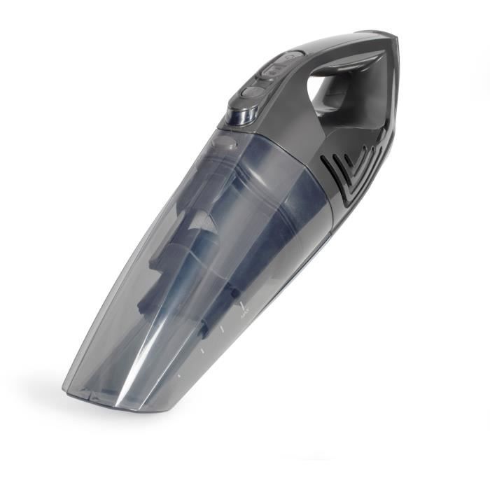 Aspirateur à main eau et poussières - LIVOO - DOH137G - 70 W - 2 en 1 - Filtre lavable - Réservoir 150 / 550 ml - Gris