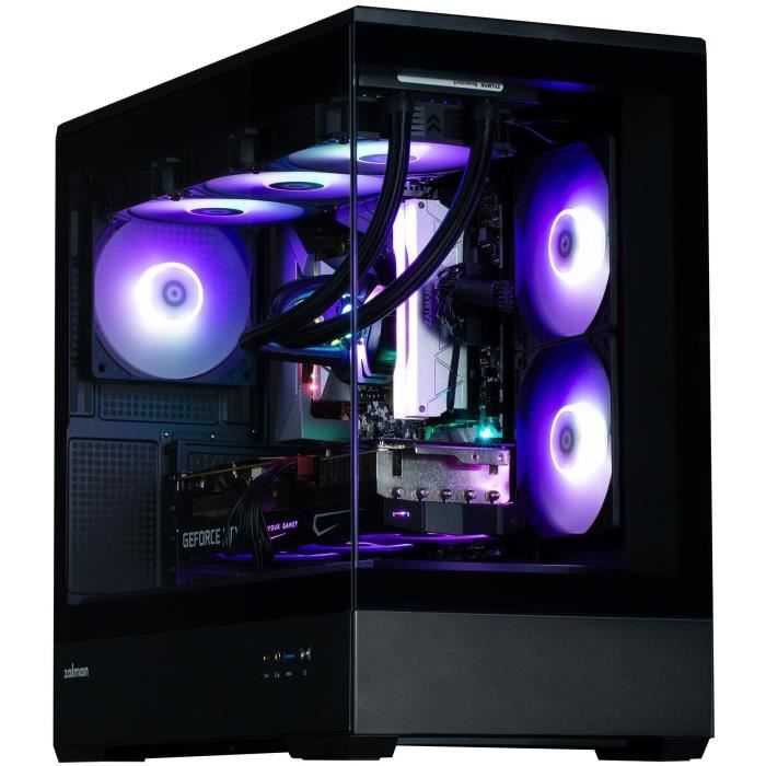 Case per PC senza alimentatore - ZALMAN P30 (Nero) - Tower medio - Formato M-ATX