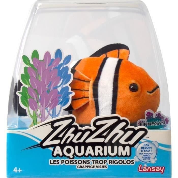 Statuina in miniatura - LANSAY - 51116 - Zhu Zhu Aquarium - Luna Il Pesce Pagliaccio