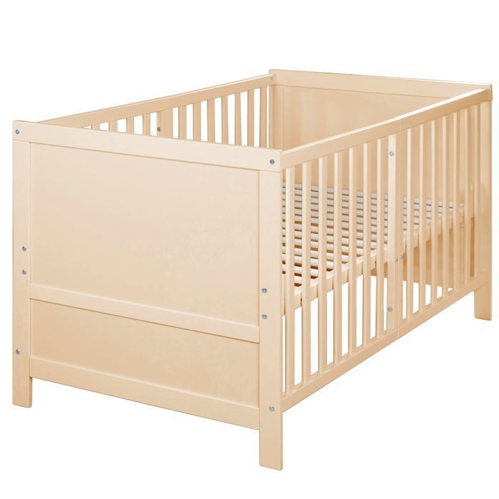 Image secondaire de Lit bébé évolutif Easy Sleep 70x140 cm en bois naturel